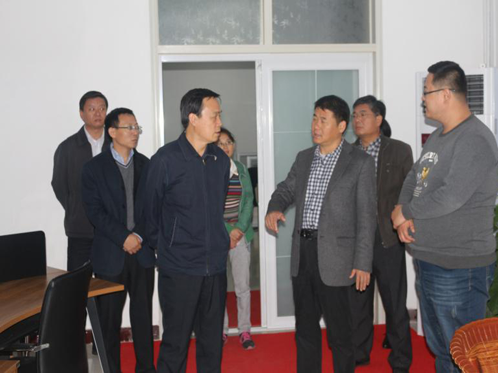 泰安市委副秘书长姜世科来我公司考察